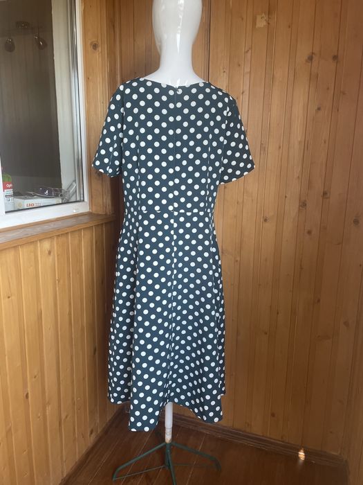 Плаття в горох з піджачком 52р