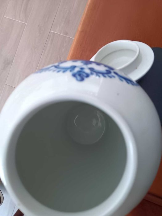 Vaso em Cerâmica feito à mão de Viana do Castelo 36 cm, anos 80