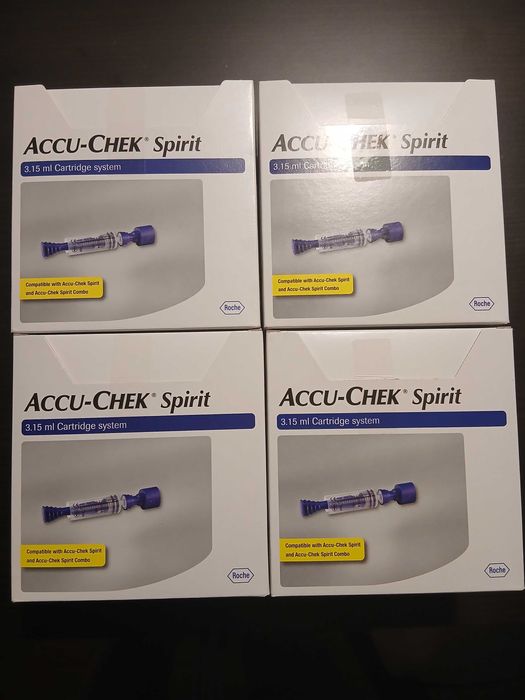 Zbiorniczki 100 szt Accu-chek Spirit