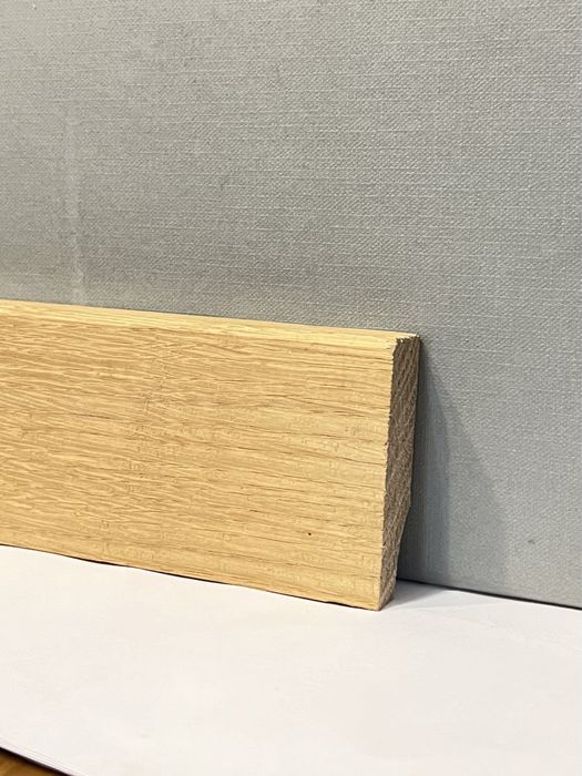 Listwa przypodłogowa dębowa, cokół dębowy 60mm x 18mm