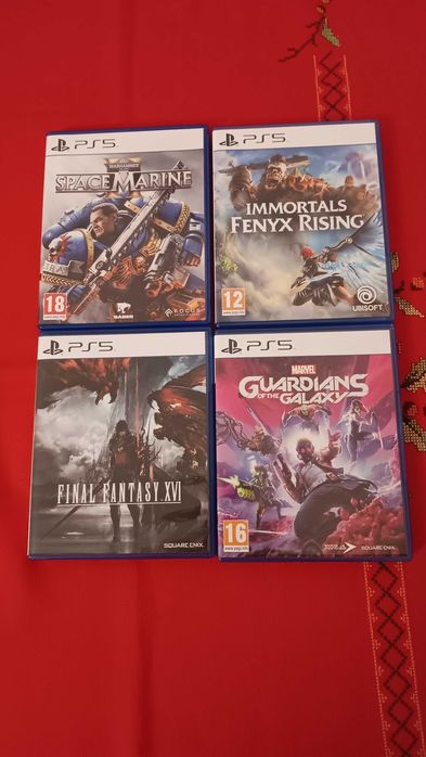 Jogos PS5 + Filmes Blu-ray