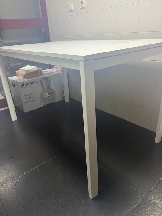 Mesa Branca Cozinha Ikea