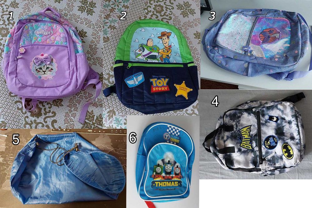 Шкільні ранці та рюкзаки для малюків б/в