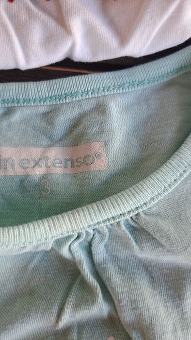 6 T-shirts menina 12/18 meses e 2 anos