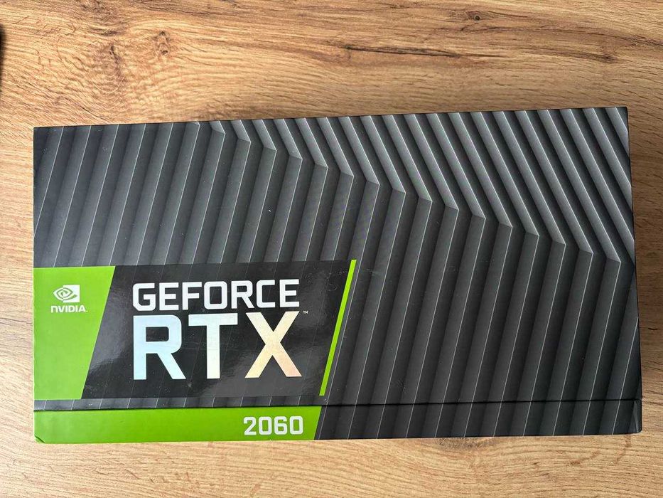 Karta graficzna NVIDIA GeForce RTX 2060 Founders Edition z pudełkiem