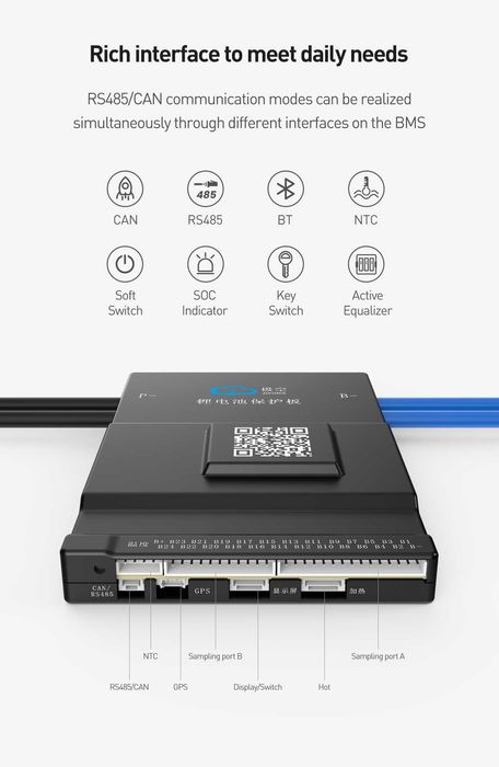 Смарт БМС JiKong JK-b1A8S10p з блутуз