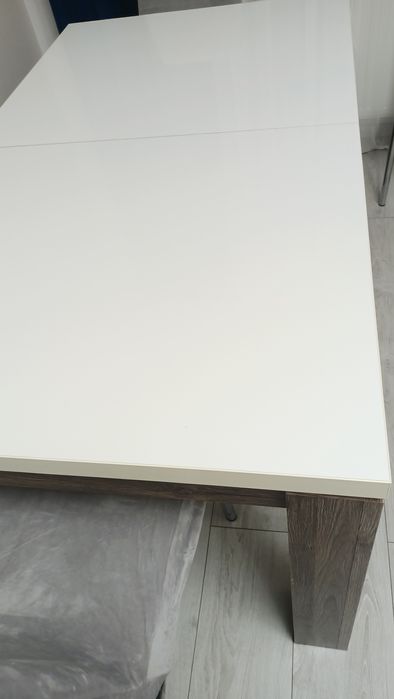 Stół rozkładany Agata meble, duży !! do salonu jadalni + 4 krzesła