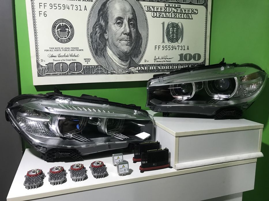 Фары БМВ Ф15 Ф15 Европа Фара BMW F15 F15 EU ТМС розжиг ксенона лампа ...