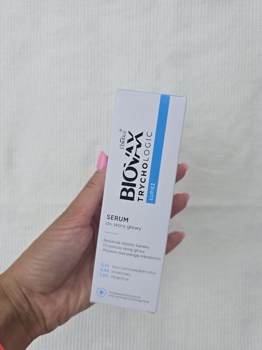 Biovax Trychologic – Serum do skóry głowy Łupież