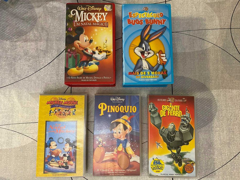 Cassetes de Filmes Originais