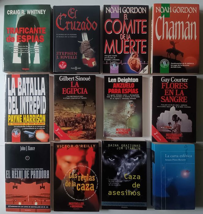 Livros policiais Thrillers psicológicos e Suspense em espanhol