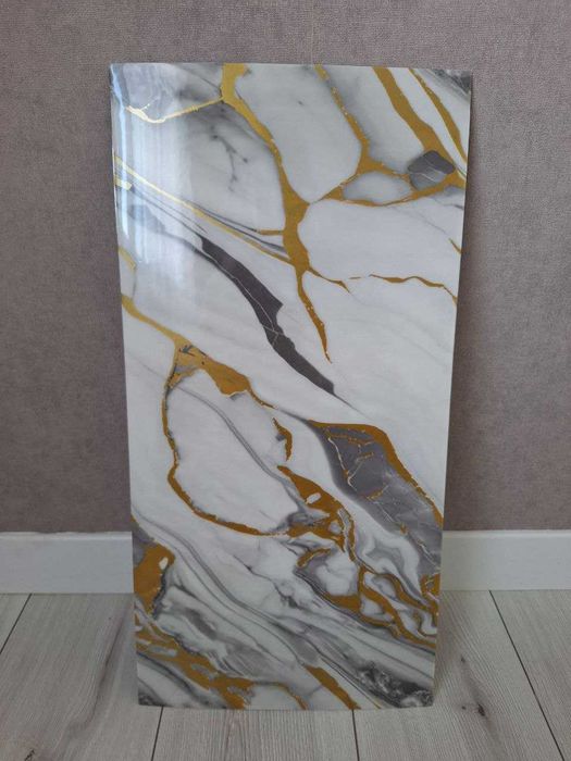 Самоклеючі вінілові панелі 3d імітація під плитку мрамор самоклейка