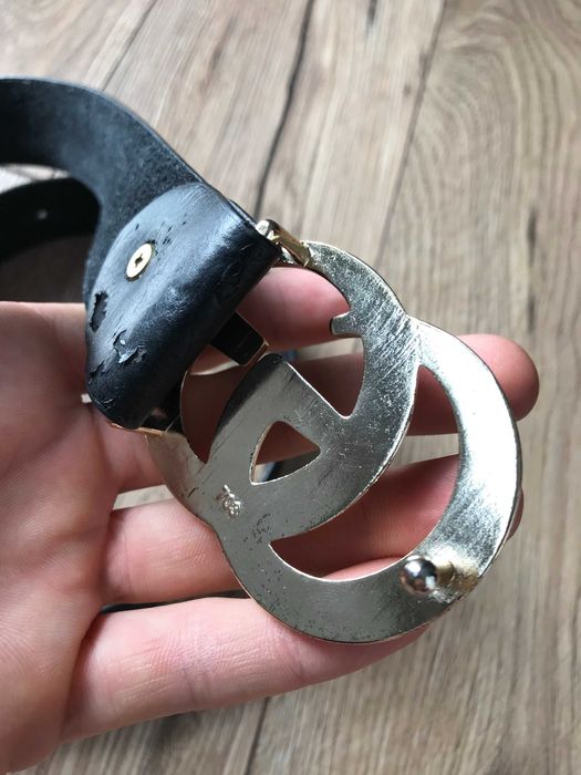 Skórzany pasek Gucci GG Milano Belt