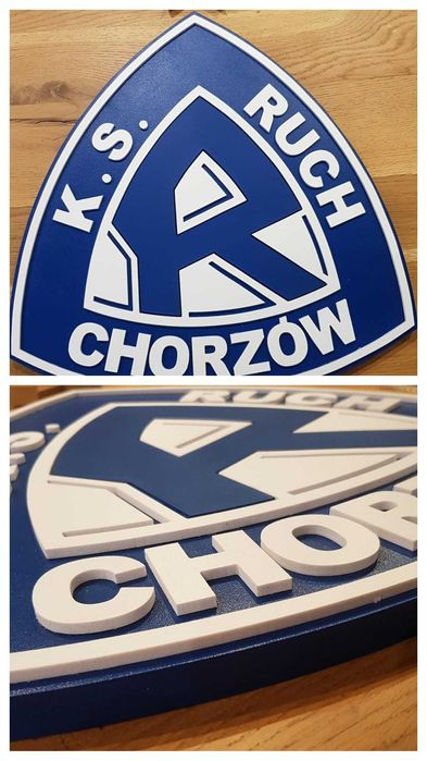 Logo klubowe Ruch Chorzów prezent