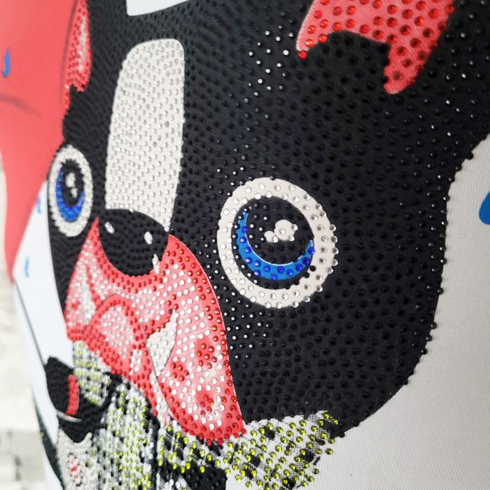 Koszulka Męska  T-shirt DSQ2  Dsquared2 motyw z Dog