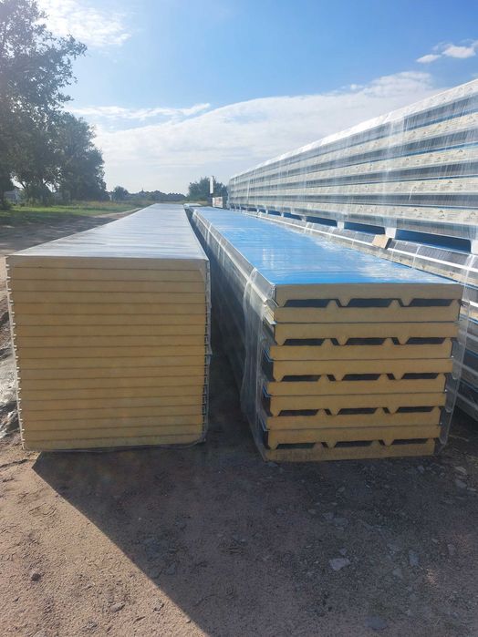 Płyta warstwowa ścienna 100mm NOWA I gat/ DOSTAWA/MONTAŻ