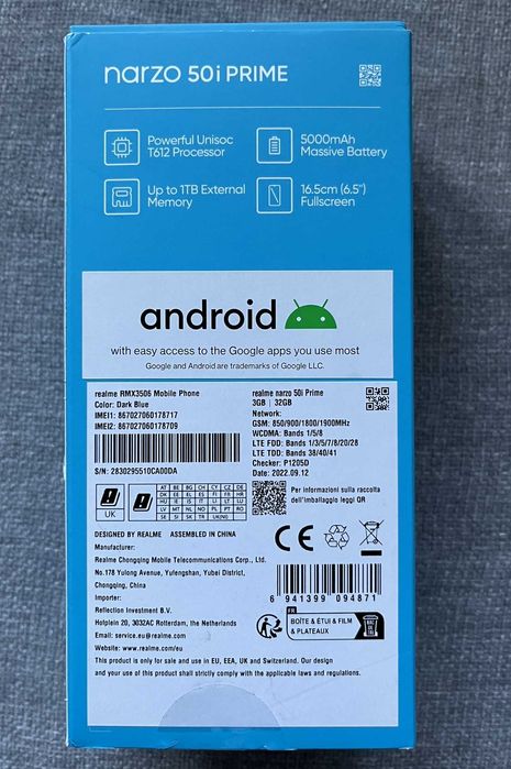 Telefon REALME narzo 50i PRIME ( RMX3506 ) 4G ( LTE ) 3/32GB