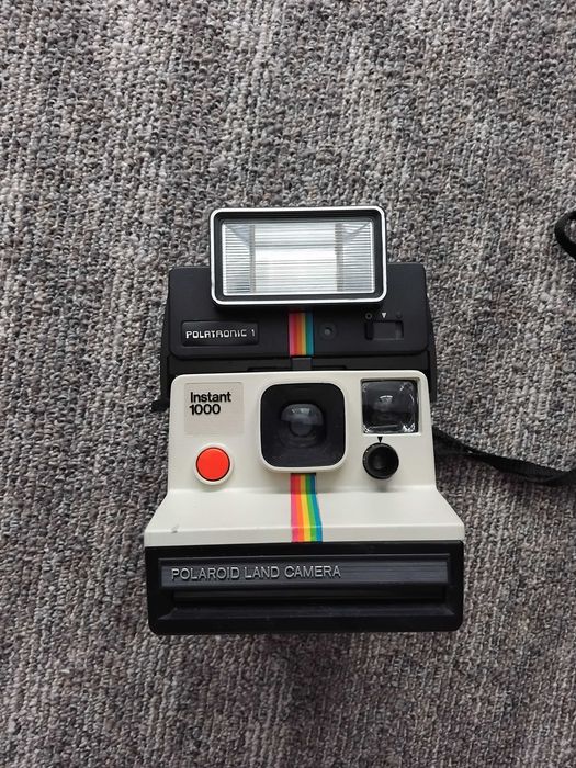 Polaroid Instant 1000 +  Спалах Polatronic 1