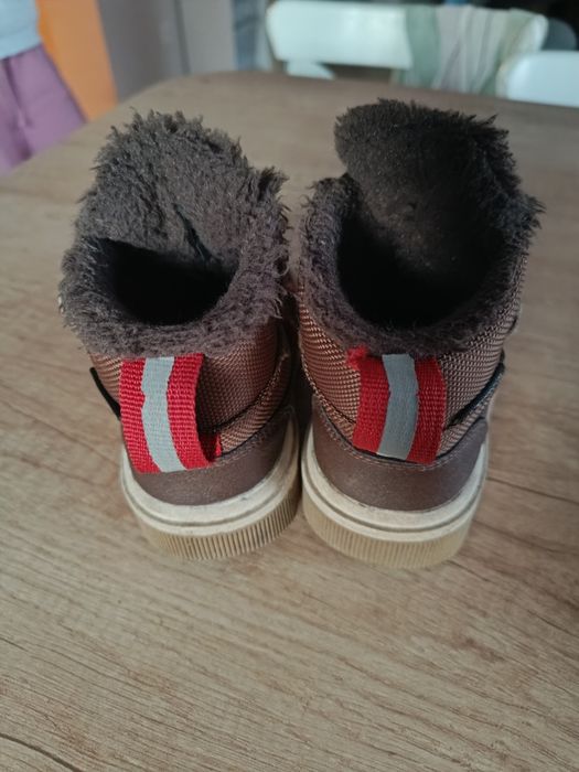 Buty zimowe, wodoodporne, h&m, rozmiar 24