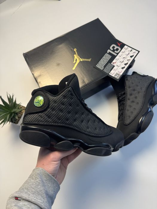 Кросівки Nike Jordan 13 Black Cat Retro • Джордан 13 41 розмір
