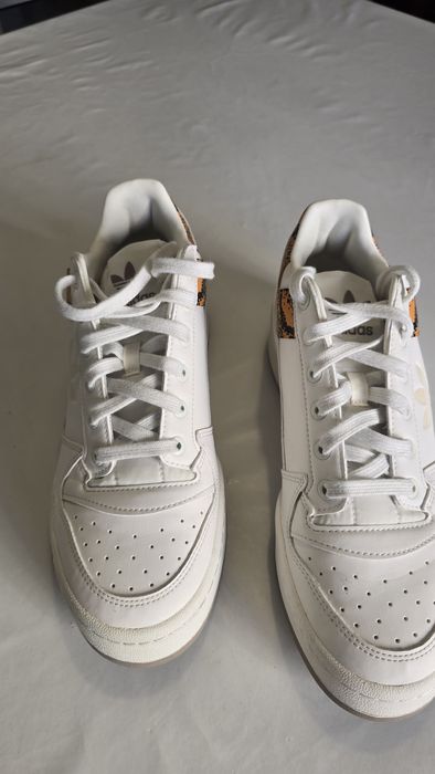 Ténis adidas fórum bold brancos 42 cobra usados uma vez sapatilhas