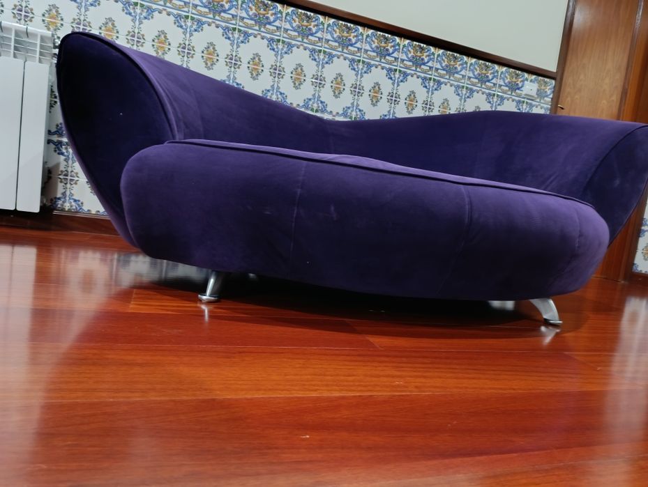 Sofá Roxo oval /redondo