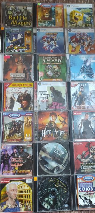 Ігри пк ( РС) CD диски