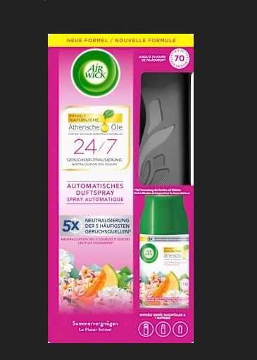 Air Wick odświeżacz powietrza, Zestaw dyfuzor + wkład, z Niemiec