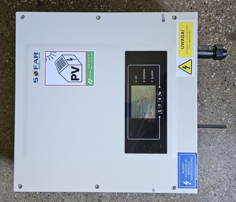 Inwerter sieciowy  3 Fazowy  Falownik Sofar 5.5 kW.