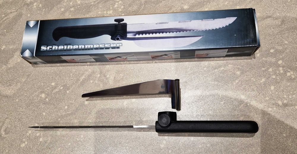 Nóż do chleba Scheibenmesser, nowy, nie uzywany