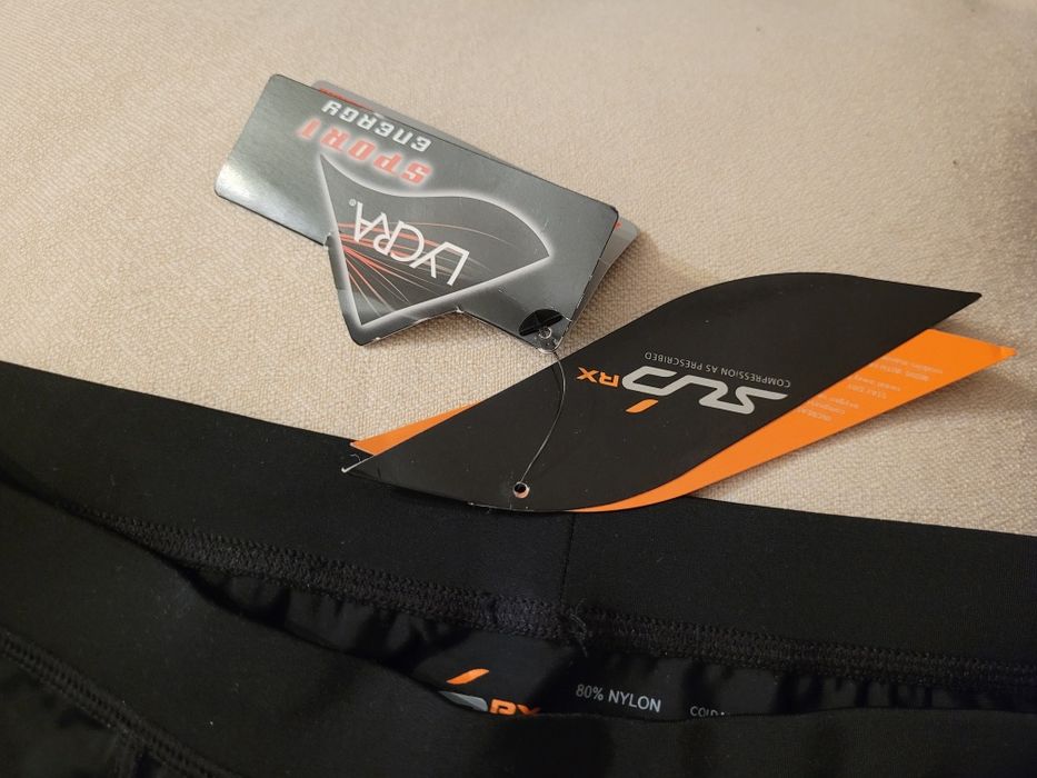 Spodnie SUD SUB RX kompresyjne XXL leginsy sportowe męskie nowe