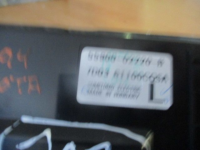 Comando chauffage / sofagem TOYOTA Auris Hatchback (_E15_)