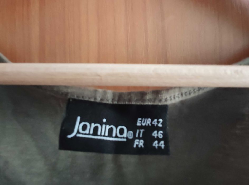 Zielona koszulka damska, Janina, 42