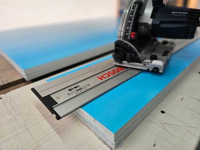 Теплые откосы из сэндвич-панели на окно 1,5х2,2м комплект "Тепловик"