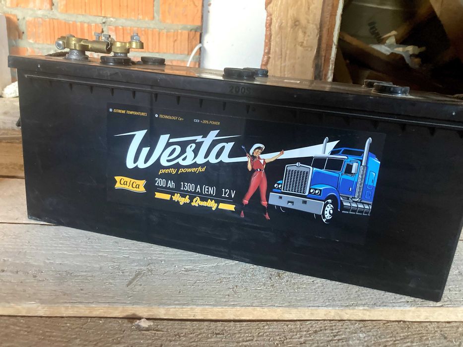 Грузовой аккумулятор WESTA Pretty Powerful 6CT-200Ah Аз (WPP200) 200ач