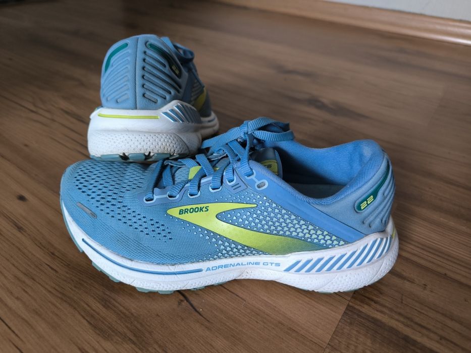 Brooks Adrenaline Gts 22 damskie buty do biegania EU 37.5 Niebieskie