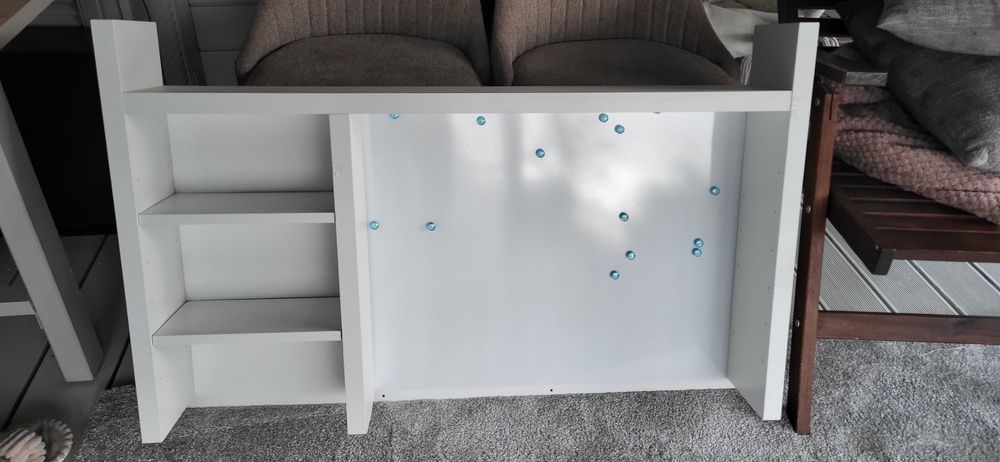 Ikea Micke nadstawka półki do biurka na biurko biała