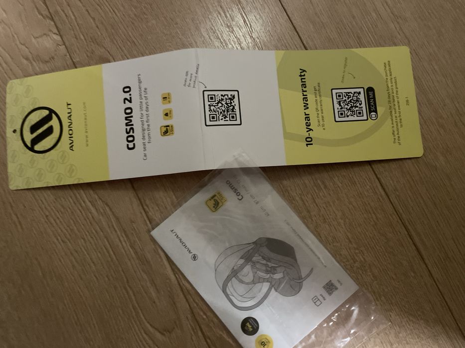 Fotelik/ nosidło Avionaut Cosmo 2.0