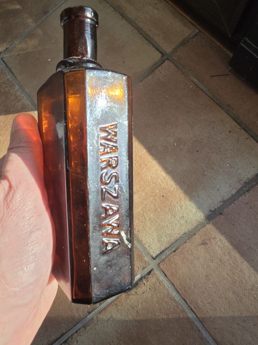 Stara butelka warszawa L Spiess i Syn