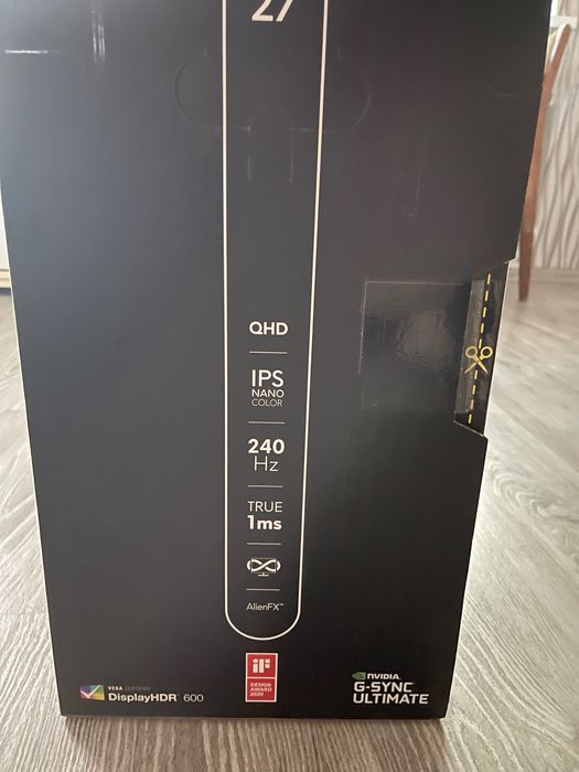 Монітор 27" Dell Alienware AW2721D QHD IPS 240 Гц