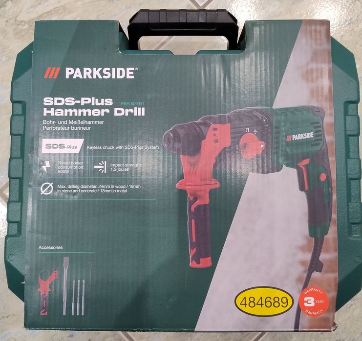 Młotowiertarka Parksaid PBH 800