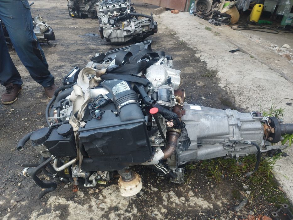 Двигатель Мерседес OM 642 3.0cdi E-class  пробег 350000км