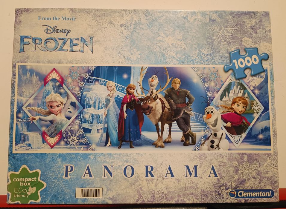 Puzzle Frozen - Kraina lodu, 1000 elementów