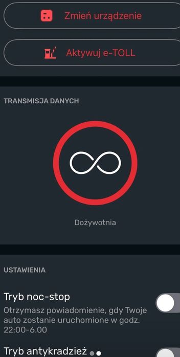 Yanosik GTR dożywotni abonament