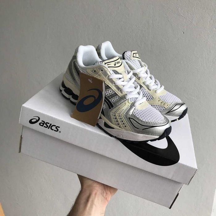 ‼️Останні Розміри‼️Кроссовки Asics Gel-Kayano 14 White Midnight/Жіночі Кросівки Асікс