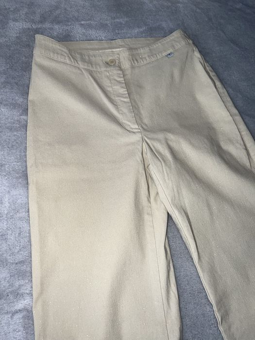 Vintage błyszczące spodnie