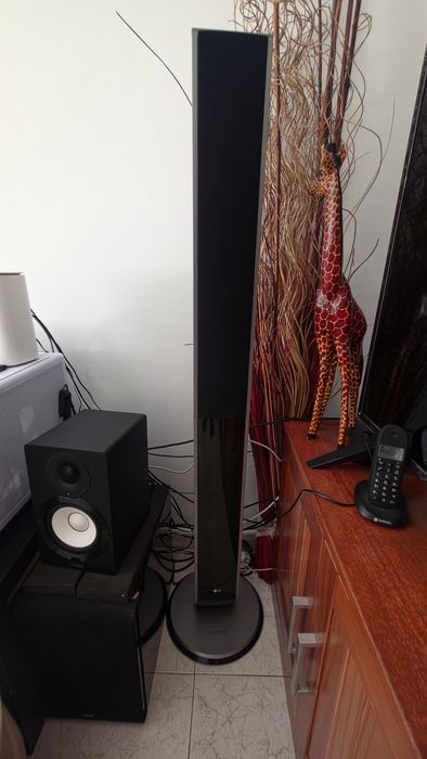 Home cinema LG 5.1 - DVD com comando + Subwoofer + 5 colunas
