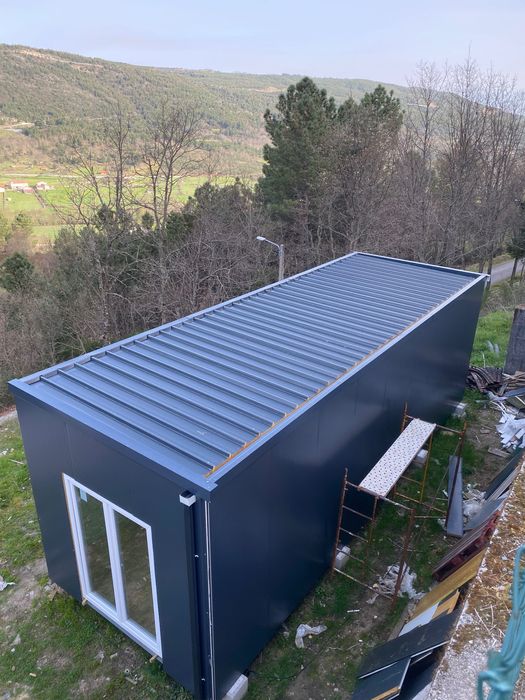 Casa Modular em fase de produção