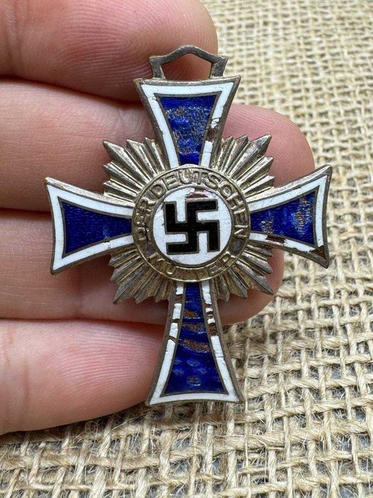 krżyz Matki 1938 2j klasy posrebzany original ww2 wh tanio