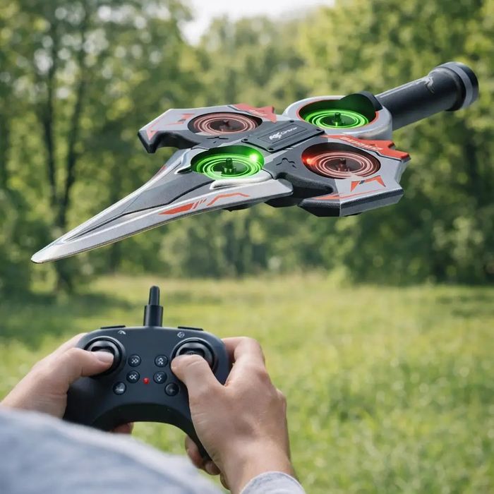 Дрон-Літак RIAS Drone KS-199 на радіокеруванні з трюками 360°